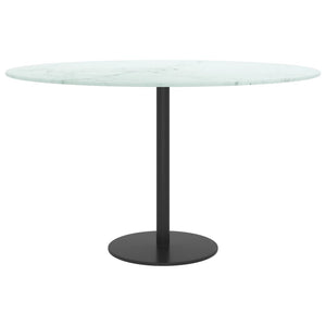 Tischplatte Hartglas Marmor Ø70cm
