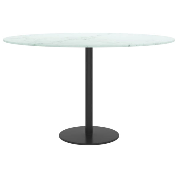 Tischplatte Hartglas Marmor Ø70cm