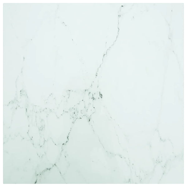 Tischplatte 80x80 cm Marmoroptik