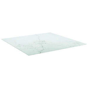 Tischplatte 80x80 cm Marmoroptik
