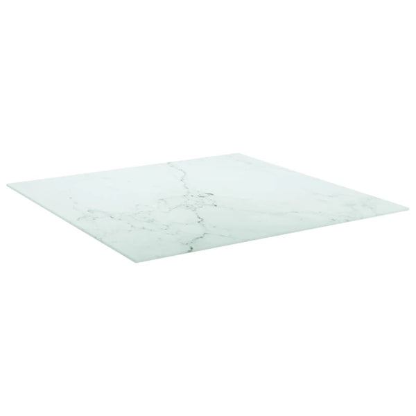 Tischplatte 80x80 cm Marmoroptik