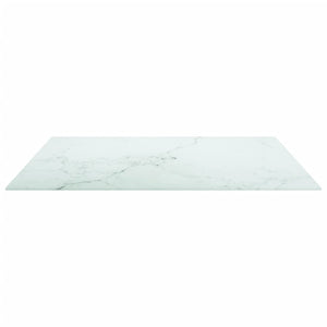 Tischplatte 80x80 cm Marmoroptik