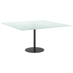 Tischplatte 80x80 cm Marmoroptik