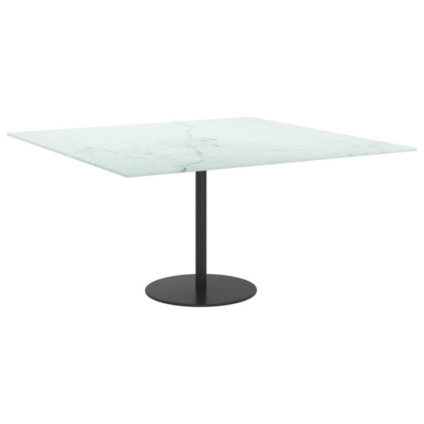 Tischplatte 80x80 cm Marmoroptik