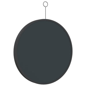 Hängespiegel Schwarz mit Haken 40cm