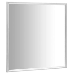 Silberner Spiegel 40x40 cm