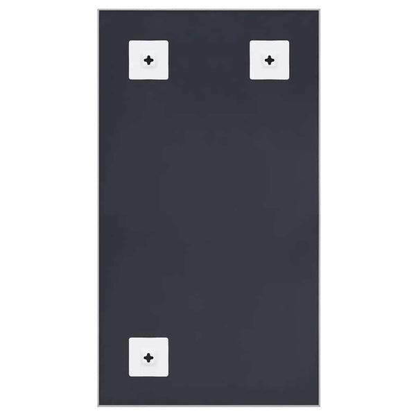 Silberner Spiegel 80x60 cm