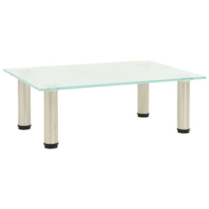 TV-Tisch aus satiniertem Glas, 40 cm
