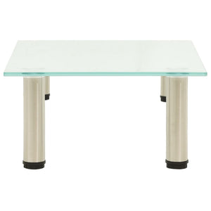 TV-Tisch aus satiniertem Glas, 40 cm