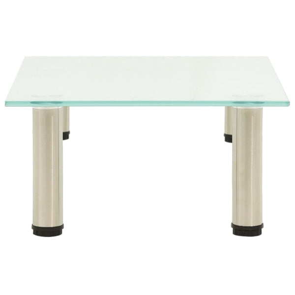 TV-Tisch aus satiniertem Glas, 40 cm
