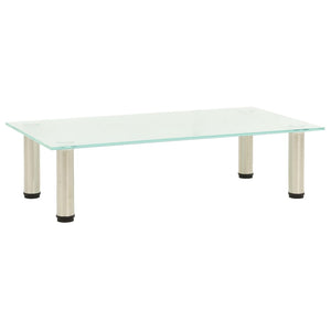 TV-Tisch aus satiniertem Glas, 60 cm