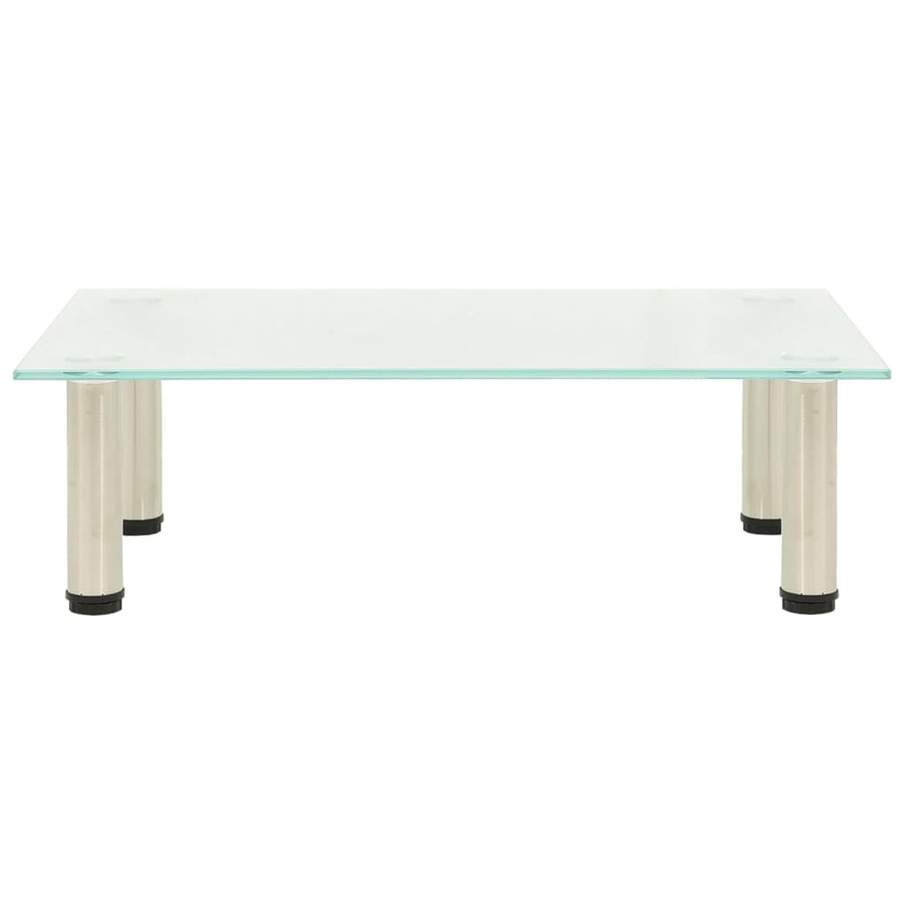 TV-Tisch aus satiniertem Glas, 60 cm
