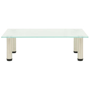 TV-Tisch aus satiniertem Glas, 60 cm