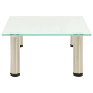 TV-Tisch aus satiniertem Glas, 60 cm