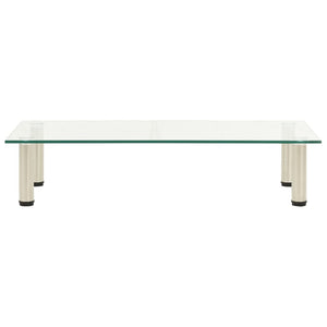 TV Tisch aus Hartglas, 80 cm
