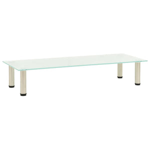 TV-Tisch aus satiniertem Glas, 100 cm