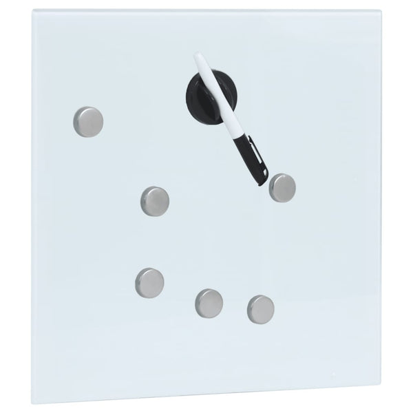 Magnetischer Schlüsselkasten mit Tafel, Schwarz