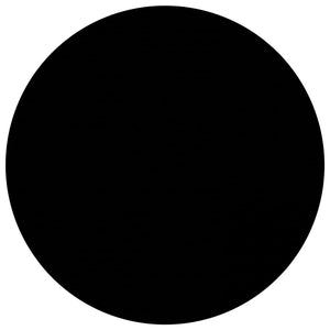 vidaXL Table basse noire 40 cm verre trempé