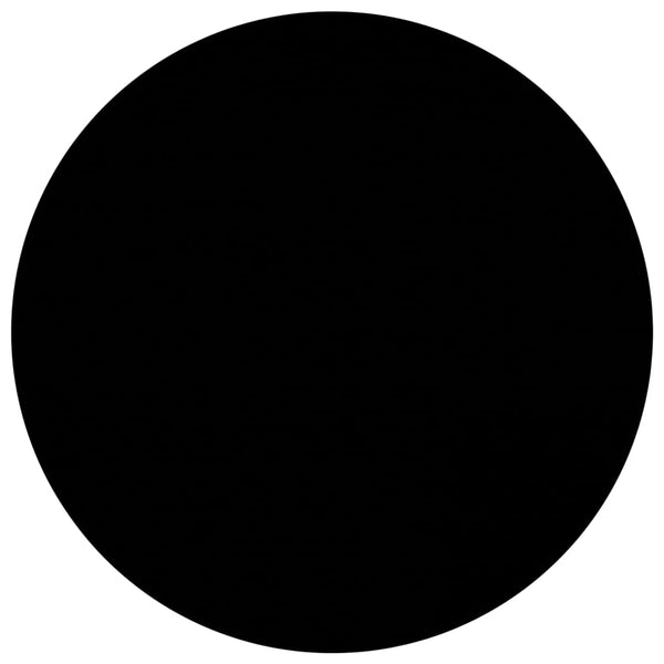 vidaXL Table basse noire 40 cm verre trempé