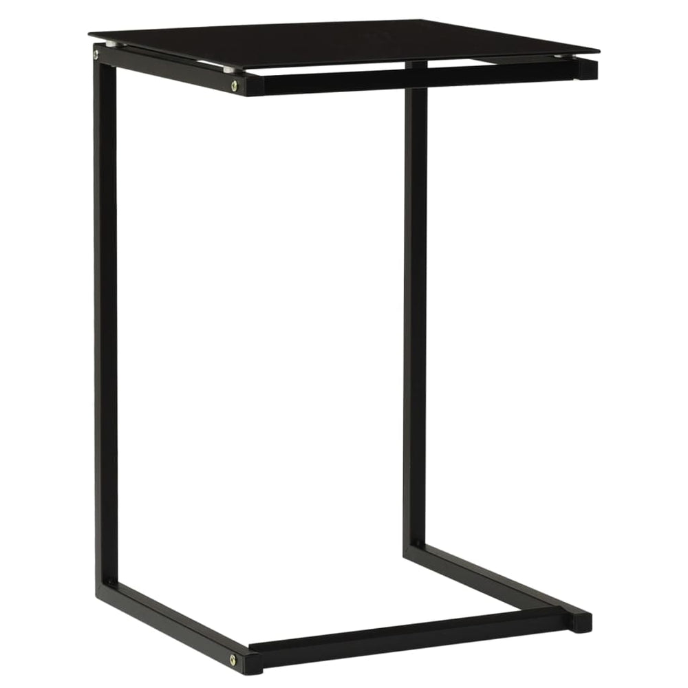 Schwarzer Beistelltisch 40x40x60 cm
