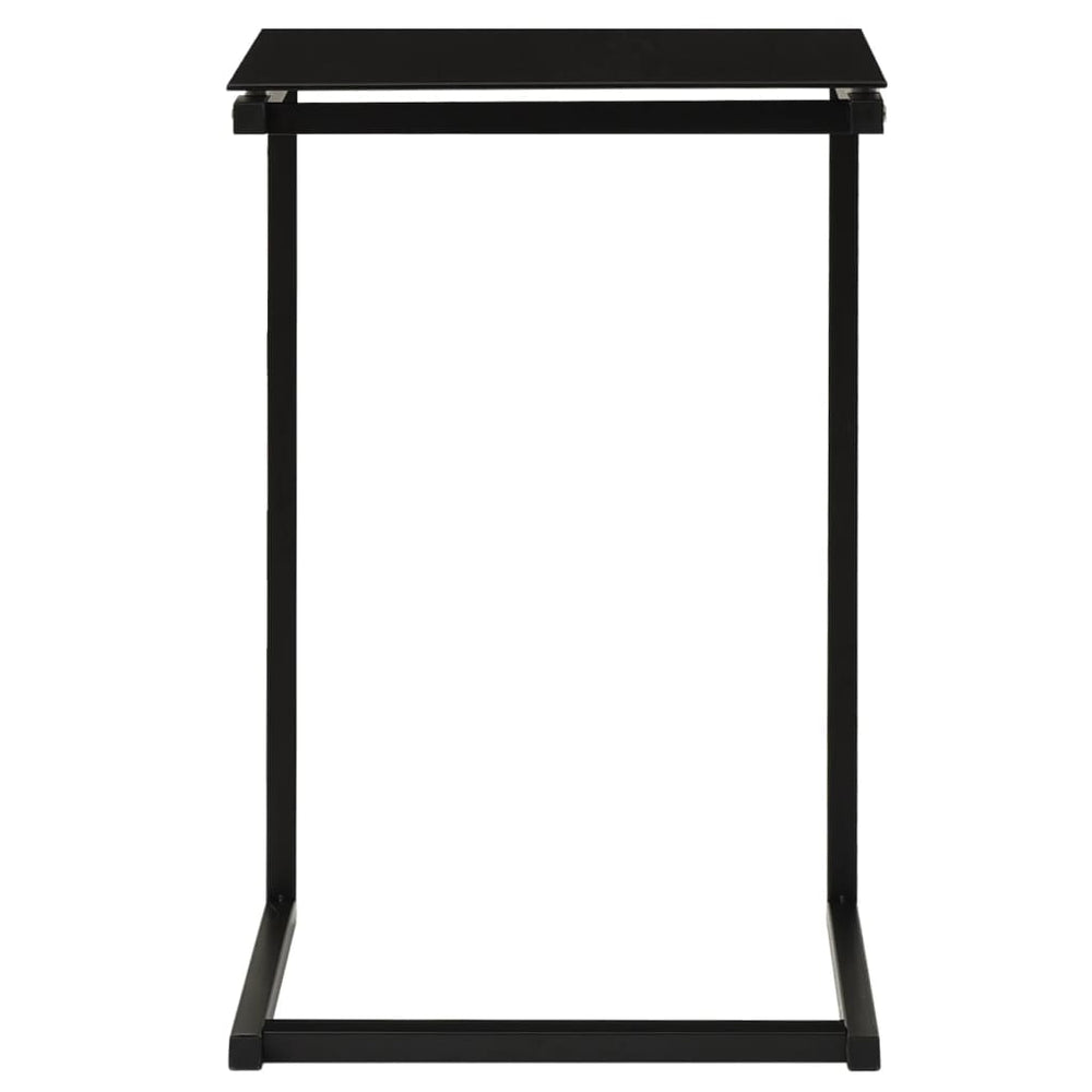 Schwarzer Beistelltisch 40x40x60 cm