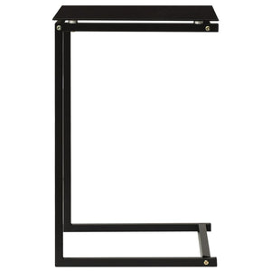 Schwarzer Beistelltisch 40x40x60 cm