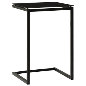 Schwarzer Beistelltisch 40x40x60 cm
