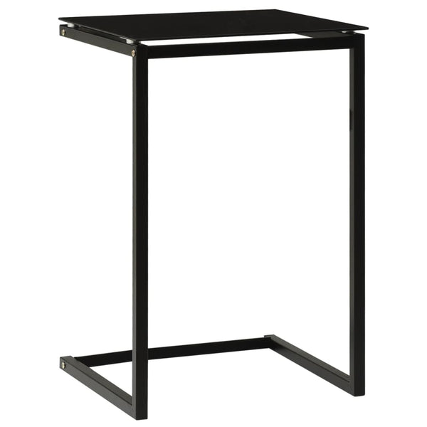 Schwarzer Beistelltisch 40x40x60 cm