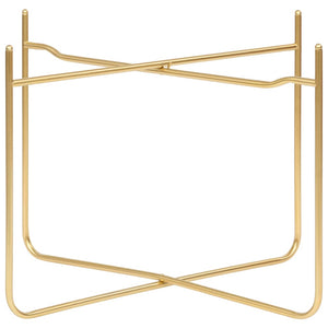 Schwarzer & Goldener Beistelltisch