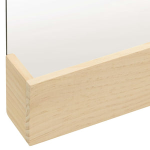 Kiefer Wandspiegel mit Ablage, 23x39,5 cm