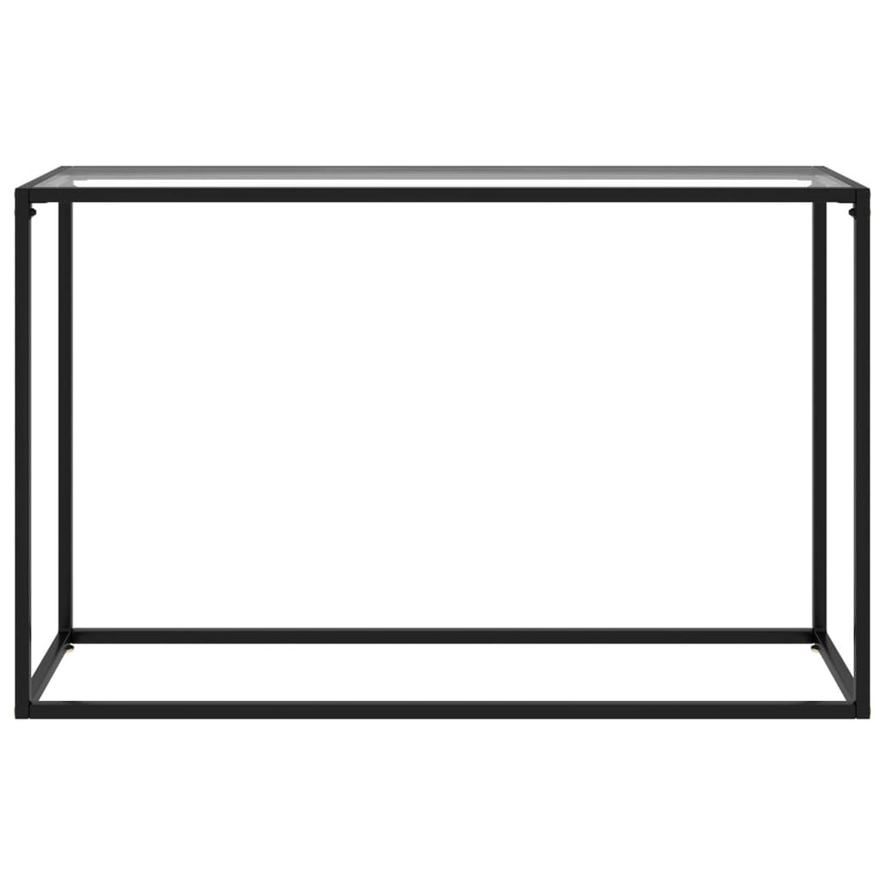 Konsolentisch Transparent Hartglas 120 cm