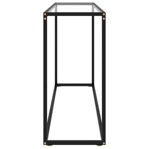 Konsolentisch Transparent Hartglas 120 cm
