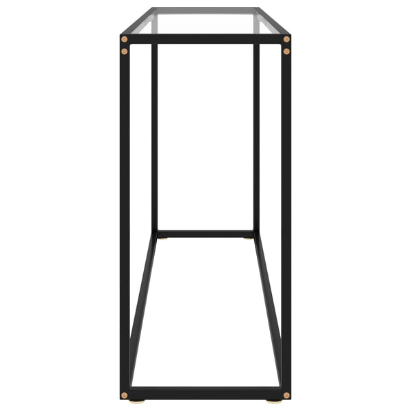 Konsolentisch Transparent Hartglas 120 cm
