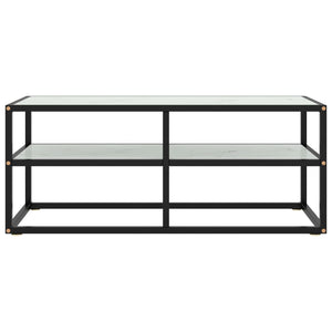 Schwarzer TV-Schrank mit Marmor-Optik