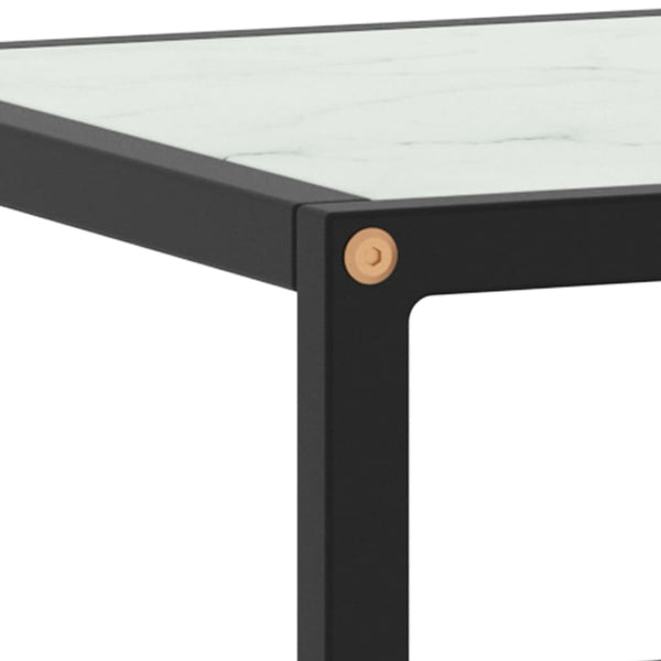 Schwarzer TV-Schrank mit Marmor-Optik