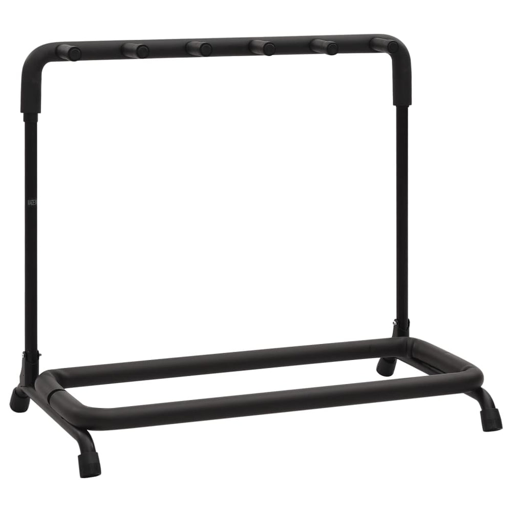 vidaXL Guitar Stand Foldable 5-Way Black 74x41x66 cm Steel