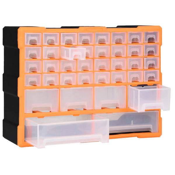 Multi-Schubladen-Organizer mit 38 Schubladen 52x16x37,5 cm