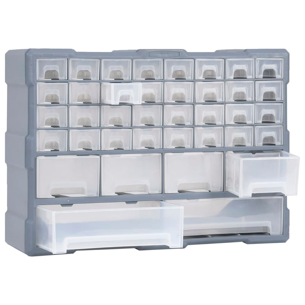 Multi-Schubladen-Organizer mit 38 Schubladen 52x16x37,5 cm