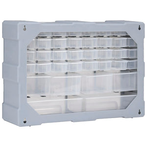 Multi-Schubladen-Organizer mit 38 Schubladen 52x16x37,5 cm