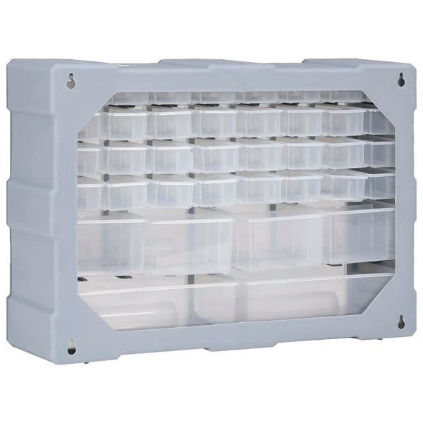 Multi-Schubladen-Organizer mit 38 Schubladen 52x16x37,5 cm