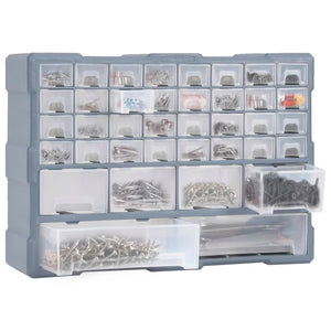 Multi-Schubladen-Organizer mit 38 Schubladen 52x16x37,5 cm