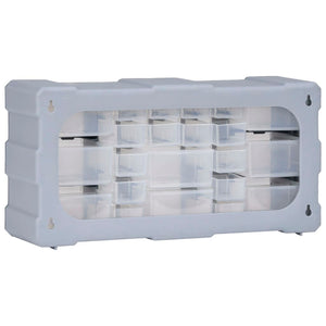 Multi-Schubladen-Organizer mit 22 Schubladen 49x16x25,5 cm
