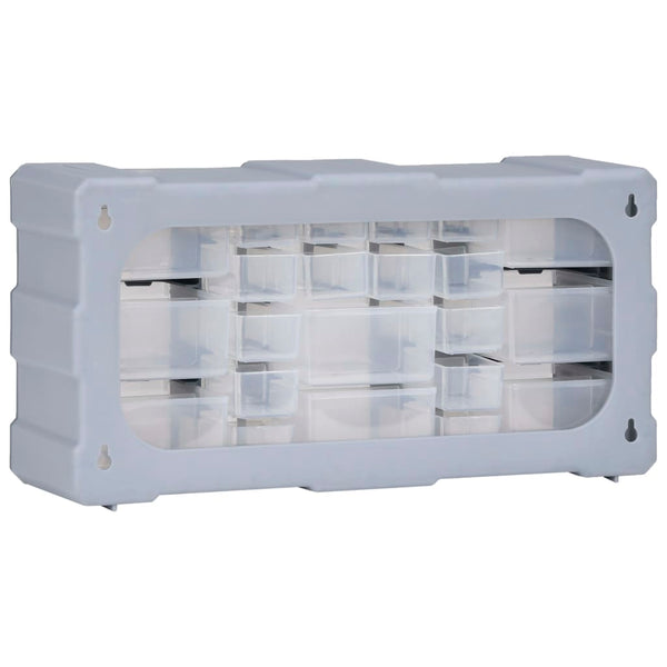 Multi-Schubladen-Organizer mit 22 Schubladen 49x16x25,5 cm
