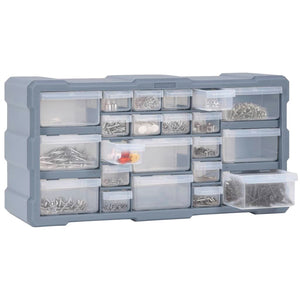 Multi-Schubladen-Organizer mit 22 Schubladen 49x16x25,5 cm