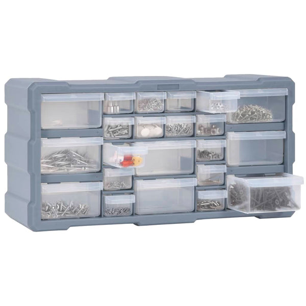 Multi-Schubladen-Organizer mit 22 Schubladen 49x16x25,5 cm