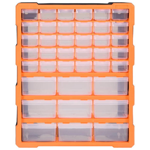 Multi-Schubladen-Organizer mit 39 Schubladen 38x16x47 cm