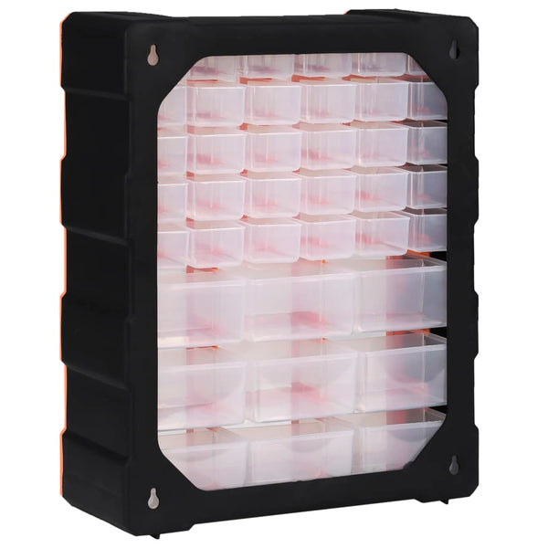 Multi-Schubladen-Organizer mit 39 Schubladen 38x16x47 cm