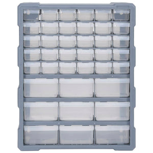 Multi-Schubladen-Organizer mit 39 Schubladen 38x16x47 cm