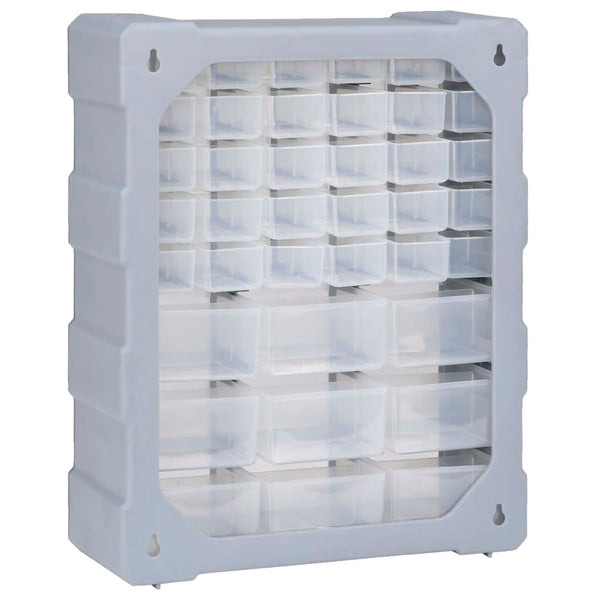Multi-Schubladen-Organizer mit 39 Schubladen 38x16x47 cm