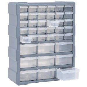 Multi-Schubladen-Organizer mit 39 Schubladen 38x16x47 cm